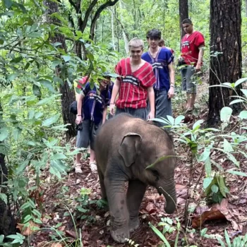One Day Observation, Trekking & Bamboo Raft 4
